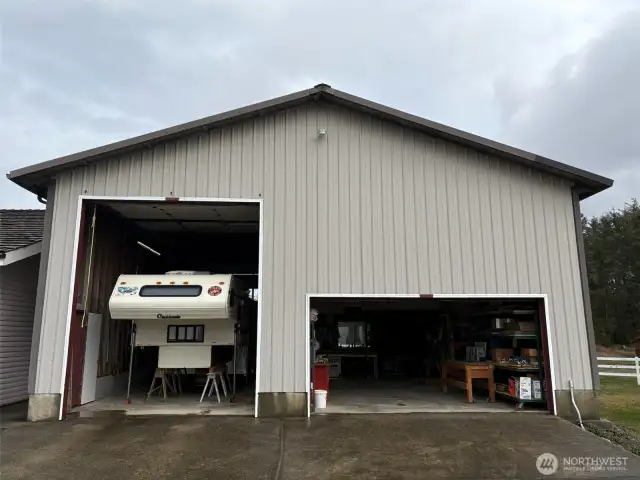 Boat or RV parking in shop