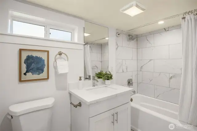 Downstairs bathroom.