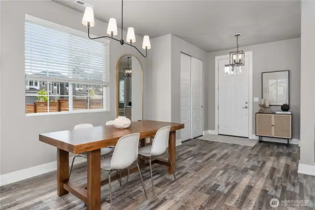 Dining area.