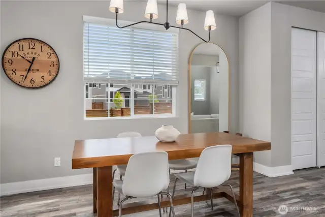 Dining area.
