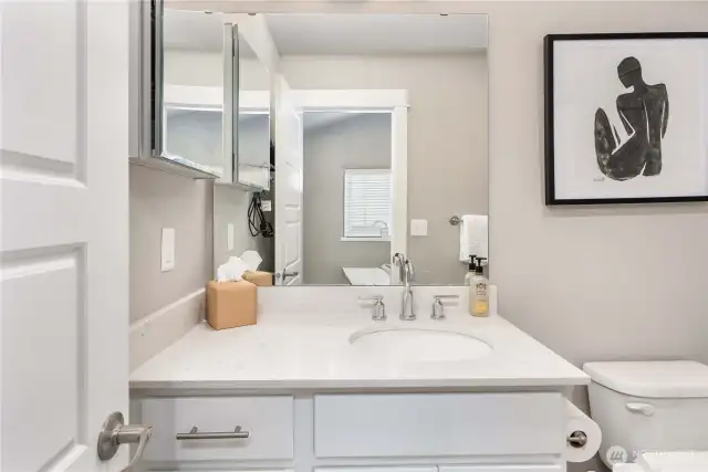En-suite bath.