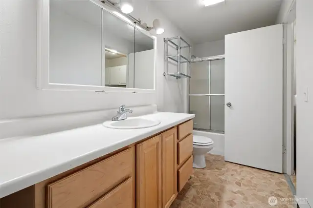 Main full bathroom