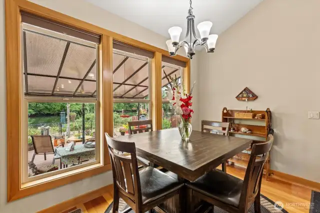 Dining room area