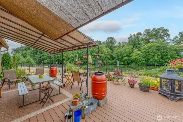 Backyard Oasis with Trex decking