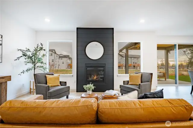Photos shown are of a similar floor plan previously built in a different neighborhood (The Ridge in Blaine). Finishes and features may vary. Some items pictured reflect buyer-selected upgrades which are not included in the base price and may be added at an additional cost.