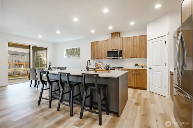 Photos shown are of a similar floor plan previously built in a different neighborhood (The Ridge in Blaine). Finishes and features may vary. Some items pictured reflect buyer-selected upgrades which are not included in the base price and may be added at an additional cost.