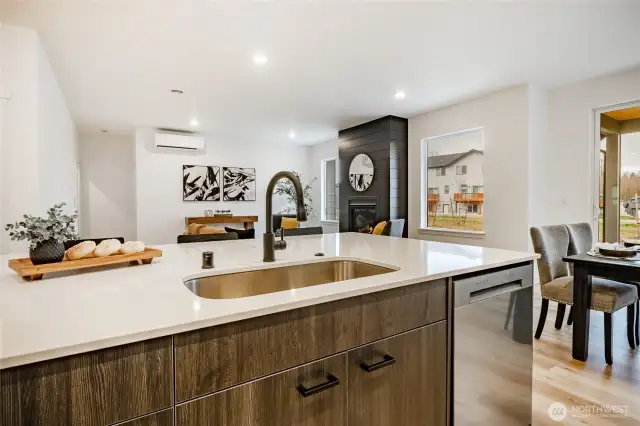 Photos shown are of a similar floor plan previously built in a different neighborhood (The Ridge in Blaine). Finishes and features may vary. Some items pictured reflect buyer-selected upgrades which are not included in the base price and may be added at an additional cost.