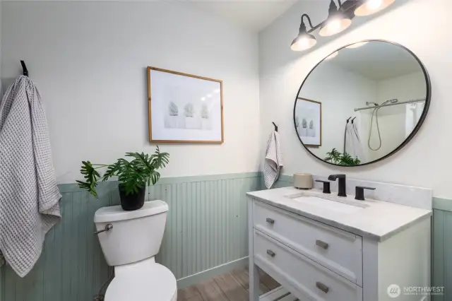 Full bathroom on main floor