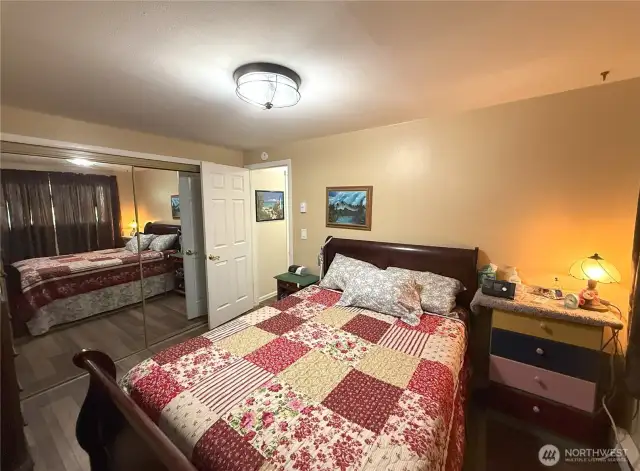 Primary Bedroom W/ Large Mirror Closet