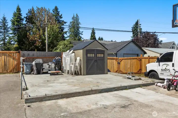 Lot C (old garage used to sit there)