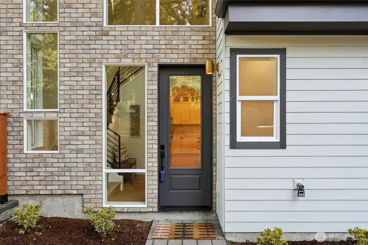 Beautiful Brick entry