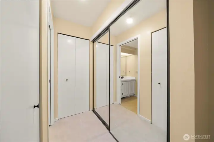 Primary Bedroom Closets