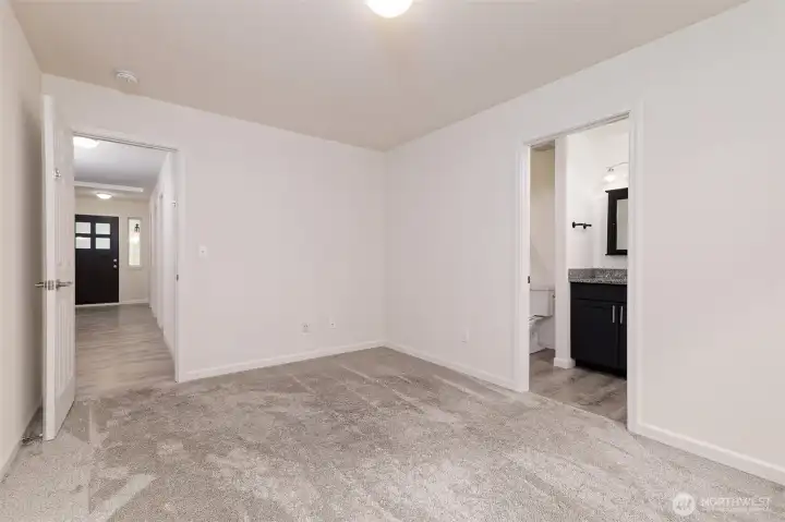 Primary Bedroom and bath
