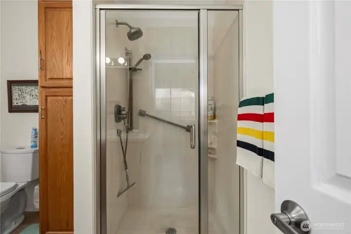 Updated primary bath.