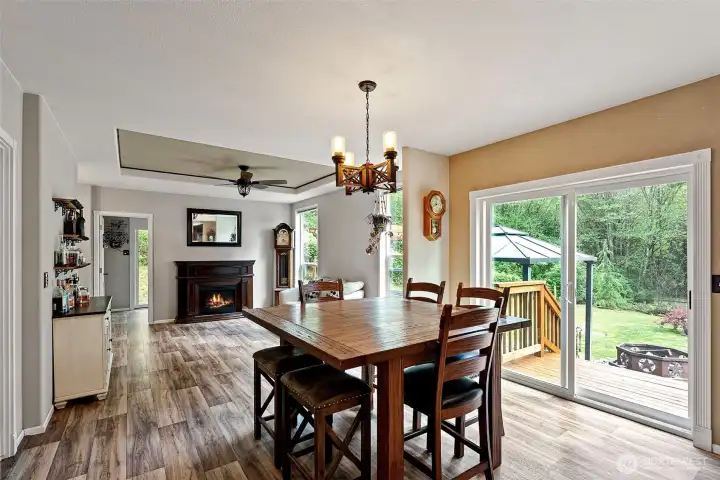 Dining Space and Flex Space