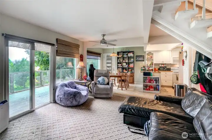 Living and Dining rooms