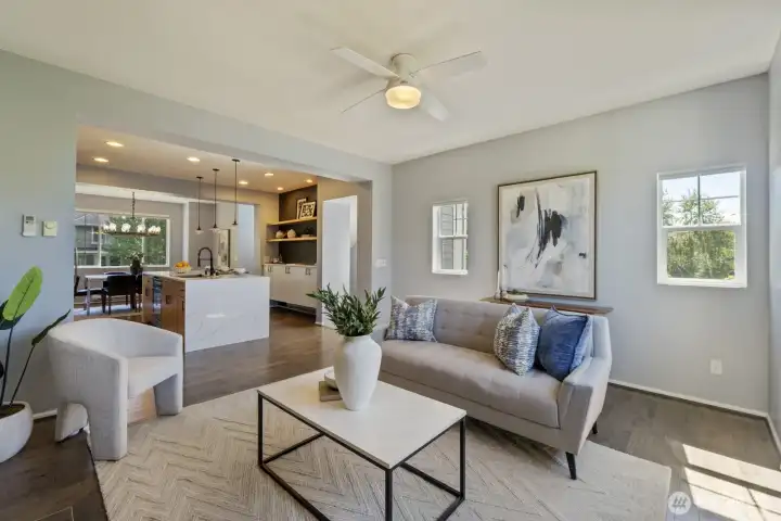 Bright Open Floor Plan