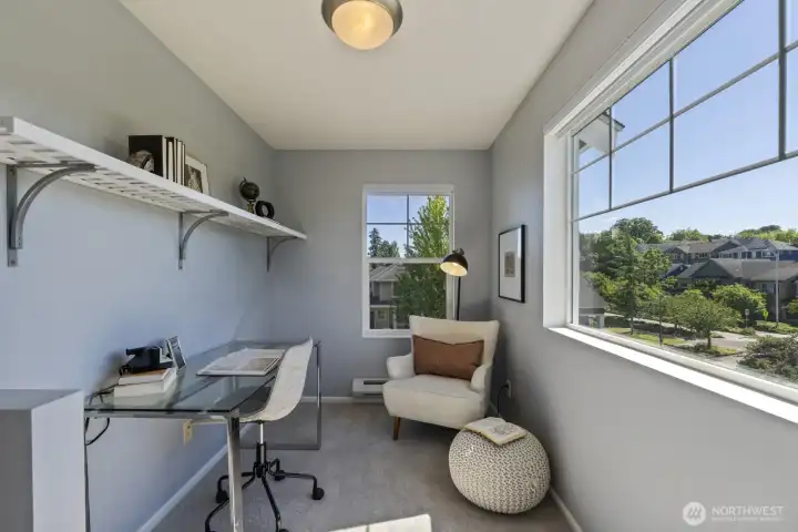 Dedicated Office w Territorial Views