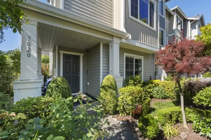 Gated Landscaped Entry