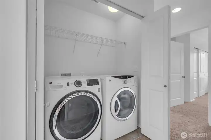 upstairs laundry