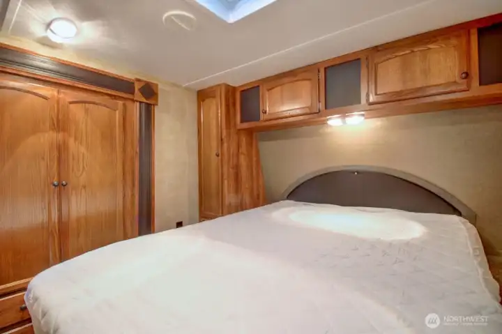 Primary bedroom with storage