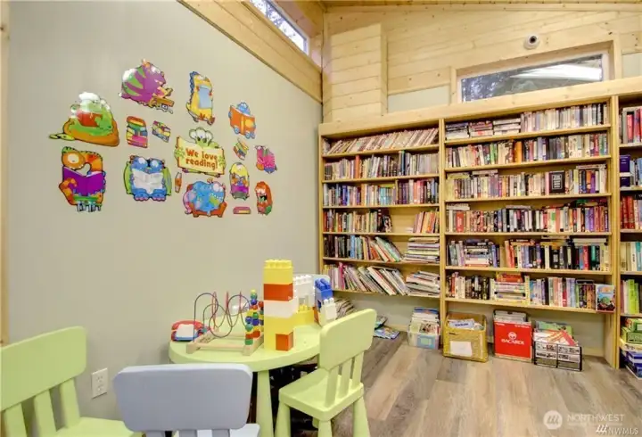 Children's library section