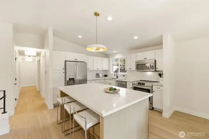 New kitchen island