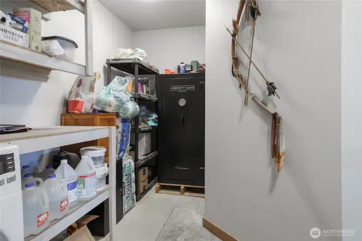Utility room is extra deep and offers extra storage for bulk items. Utility room is extra deep and offers extra storage for bulk items.