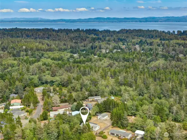 View of Home and Ocean