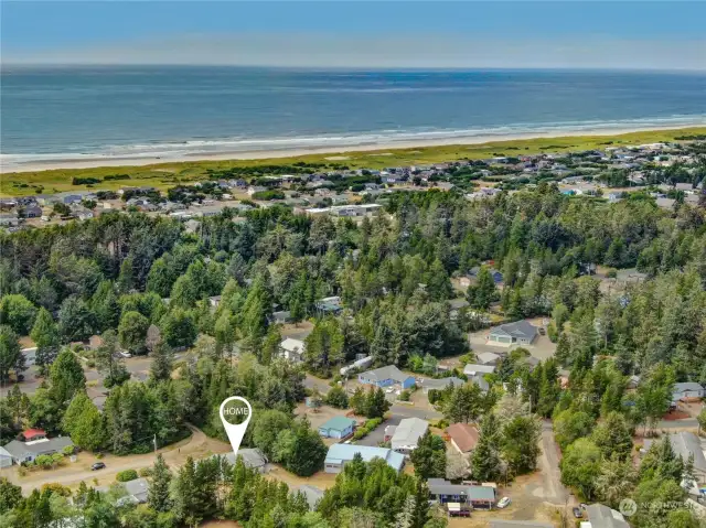 View of Home and Ocean