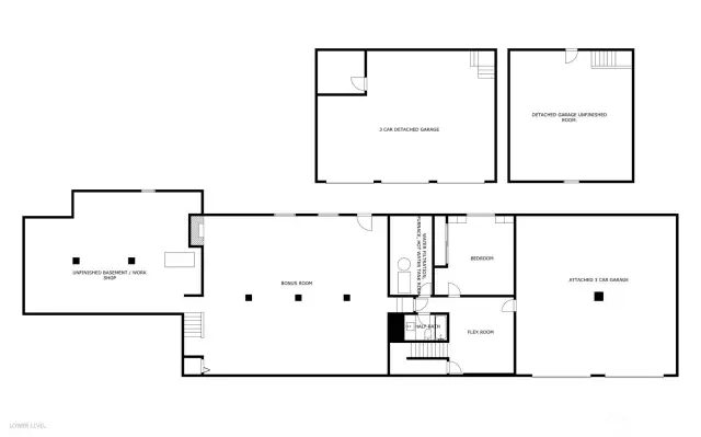 Lower Level Floor Plan