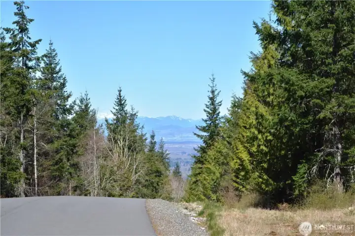 Project Photo looking north towards Canada