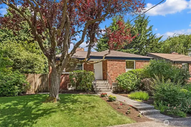 Darling 1944 Brick Bungalow in the heart of Loyal Heights.