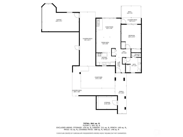 app created floor plan measurements not exact