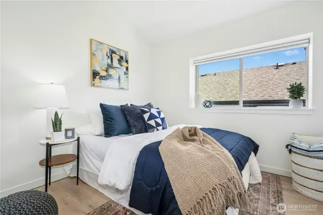 Bedroom #1 - so bright and full of light