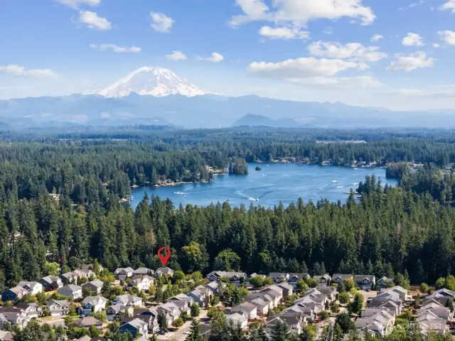 Pebble Creek is located just across from Lake Sawyer.