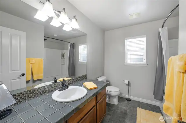 Bath for bedrooms 2 and 3.