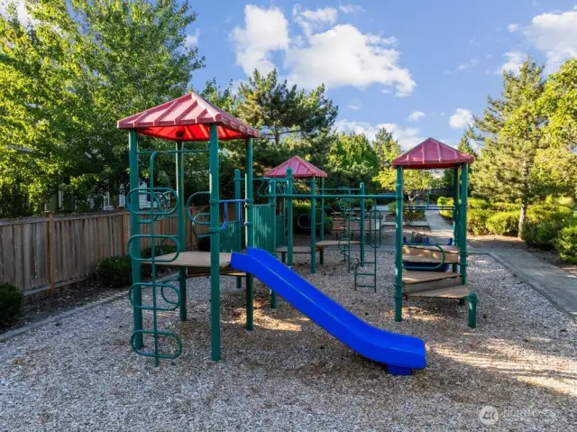 A community park is just across the street.