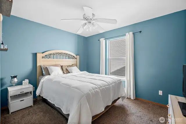 Upper level bedroom.