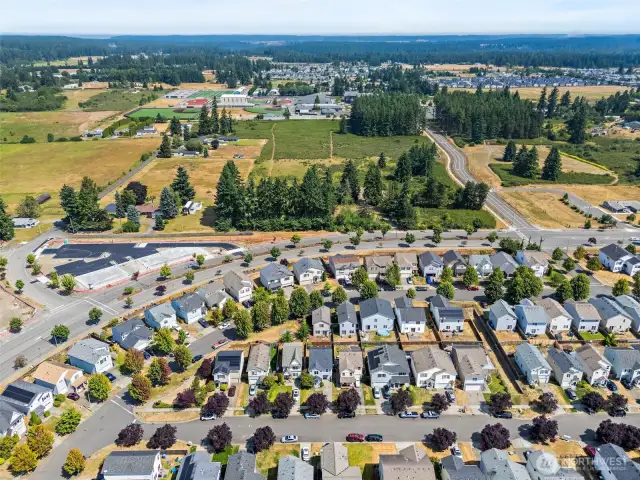 Aerial view.