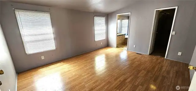 Large primary bedroom
