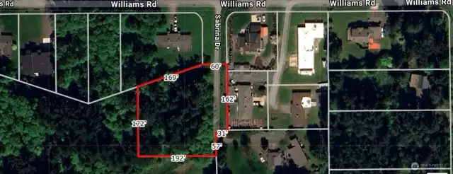 Property lines and dimensions are for reference only. Buyer to verifty.