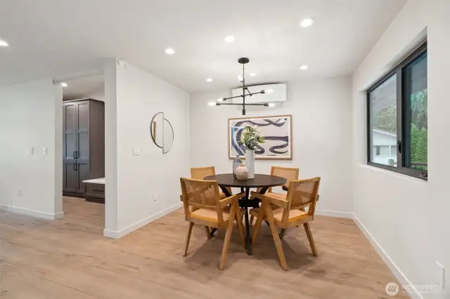 Dining area.