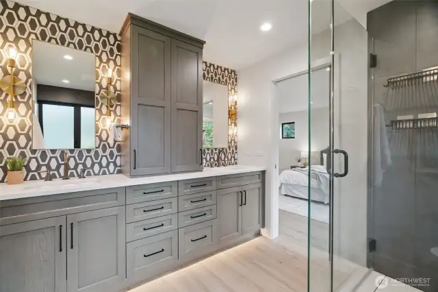 Spa-like primary bath.