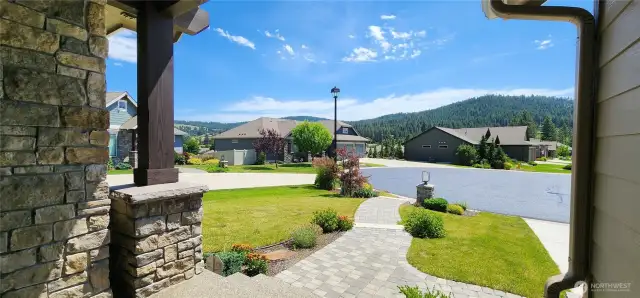 View of the neighborhood from your front porch