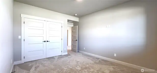 Bedroom 4 with French door closet