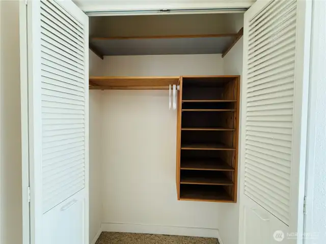 Another closet in the main bedroom