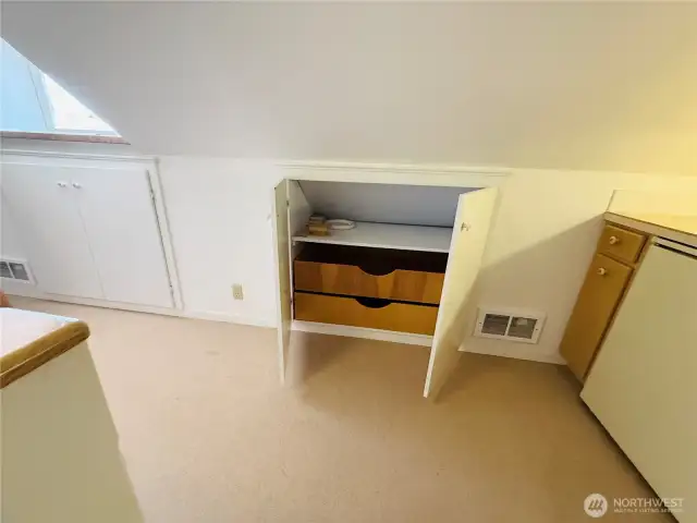 Lots of storage in this house!