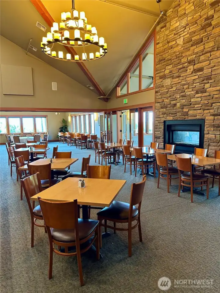 Club House, also members can rent for special occasions.
