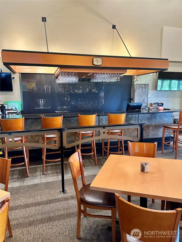 Club house bar.
